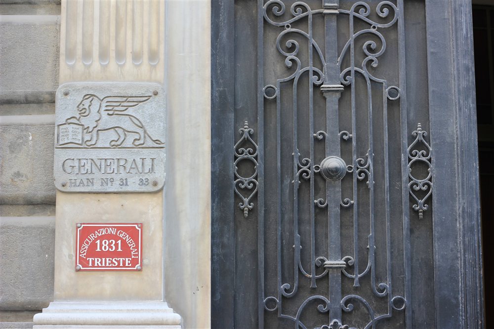 Generali Han a Bankalar Caddesi: Trieste 1831